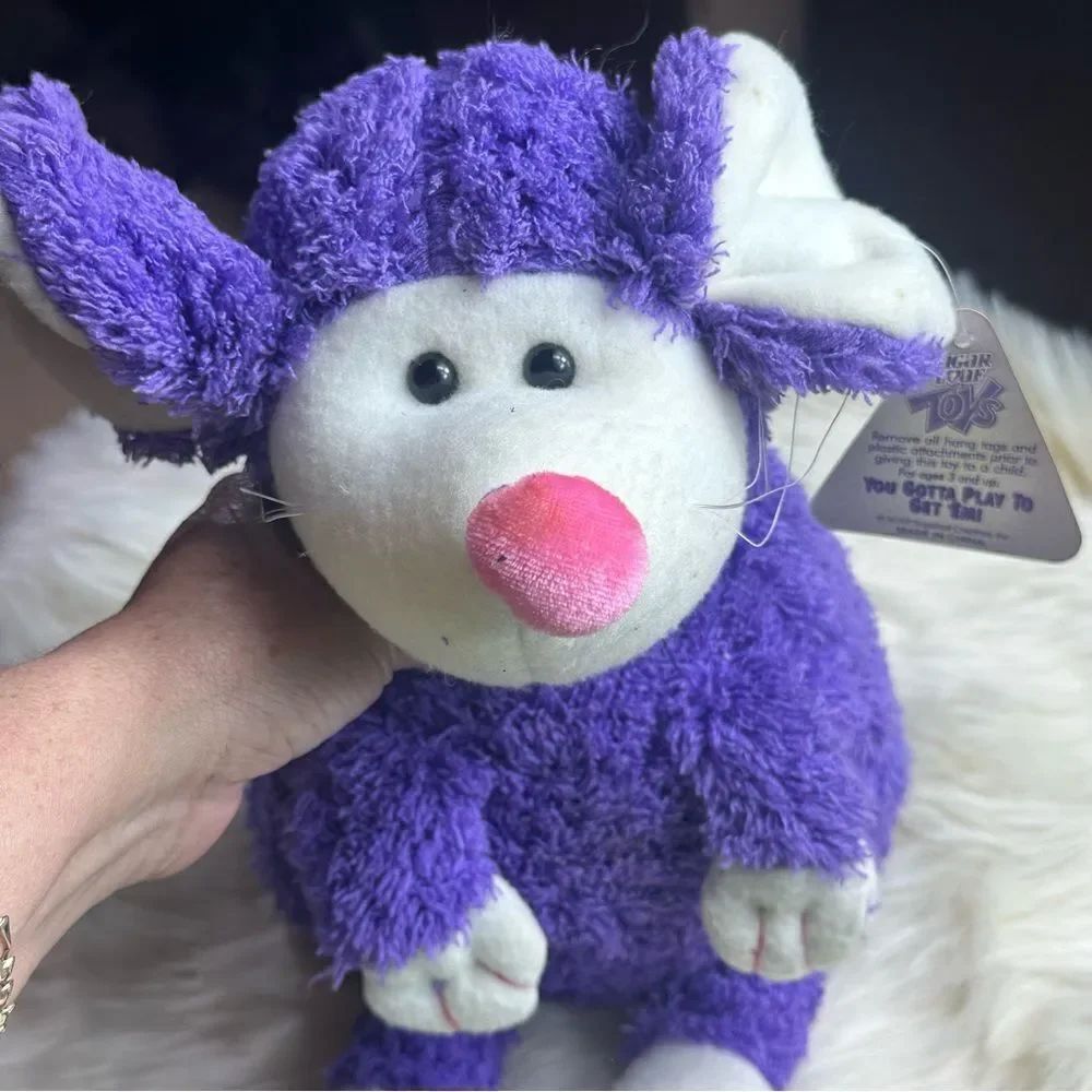 Purple Plush Toy VINTAGE